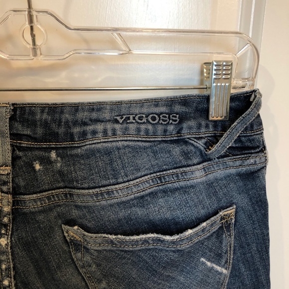 Vigoss Distressed Jeans Size 27 - Picture 4 of 5